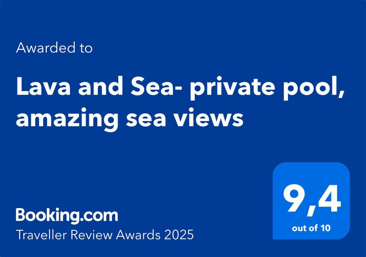Casa de vacances Lava And Sea- Private Pool, Amazing Sea Views *